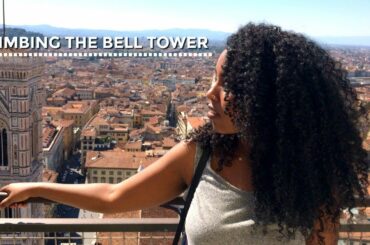 CLIMBING THE BELL TOWER AND EATING GELATO IN FLORENCE, ITALY