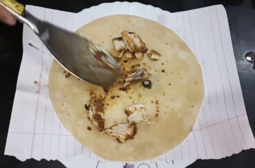 | CHICKEN SHAWARMA ROLL | HOW TO FOLD CHICKEN ROLL | | ITALIAN STYLE |