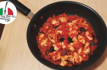 Rich pollo alla cacciatora - rich chicken cacciatore - italian recipe