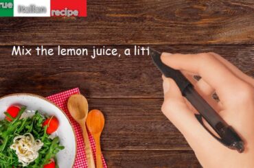 ENG - Gnocchi al limone