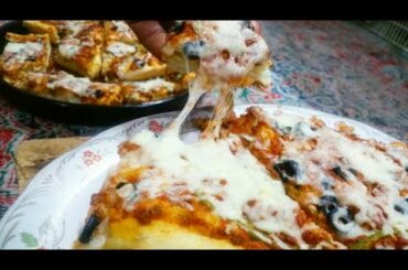 Italian pizza🍕🏃البيتزا الايطاليةتعالو نشوفها 🏃🍕İtalyan pizzası