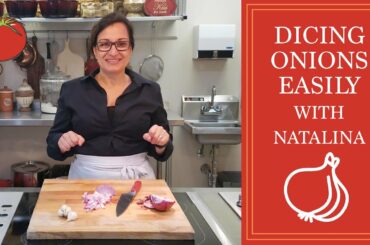 Cutting Onions, the Proper Way | Back to Basics | Natalina’s Kitchen