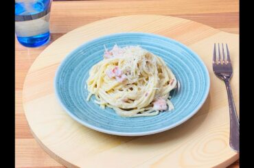 Easy Spaghetti Carbonara | Creamy Pasta Recipe