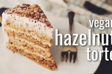 vegan hazelnut torte | hot for food