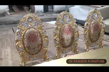 OE-FASHION Luxury dining table and chairs