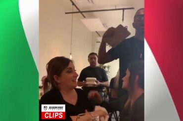 Italians Fight to Pay the Bill - Funny Video!