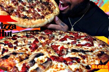 ASMR: PIZZA CHALLENGE HOW MUCH PIZZAS CAN I EAT MUKBANG EATING SOUNDS (NO TALKING) | SLOBBTVASMR