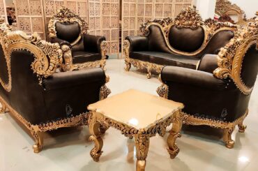 #175 Truly a Masterpiece | Fully Carved Wooden Sofa Set | Living Room Furniture @Aarsun Woods