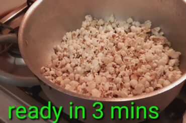 How to make a quick popcorn for the kids/life of a mum in italy