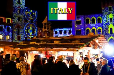 Magical Christmas Market and Street Food in ITALY - Mercatini di Natale di Arezzo 2019