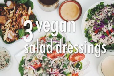 3 vegan salad dressings | hot for food