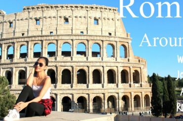 FLIGHT ATTENDANT in Europe | ROME Around in Italy