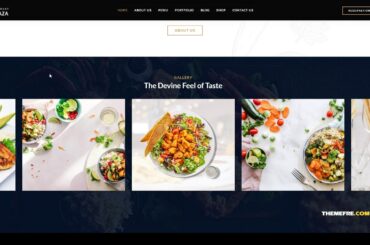 Palmplaza - Restaurant amp Cafe WordPress Theme