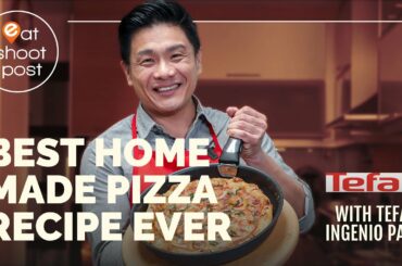 Best Pizza Recipe to make at home - with Tefal Ingenio Pan