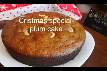 Cristmas special plum cake