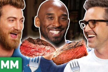 Can Kobe Bryant Guess Kobe Beef vs. Cheap Beef? (GAME)