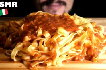 MUKBANG ITA: TAGLIATELLE ALLA BOLOGNESE EATING SHOW ITA *ASMR PASTA NO TALKING CIBO ITALIANO 먹방