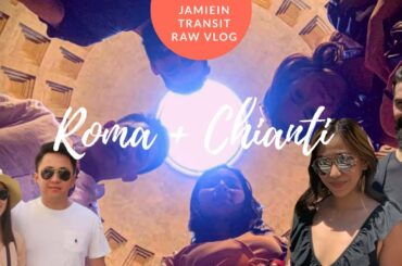 Raw Vlog 1 | Rome and Chianti, Italy!