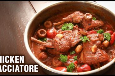 Hunter Style Chicken Cacciatore | Pollo Alla Caccitore | How To Make Chicken Cacciatore By Varun