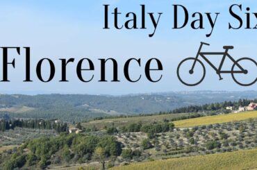 Driving to Sienna from Florence - Italy Day Six!