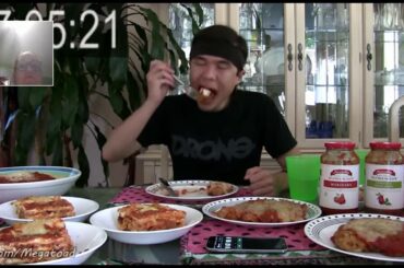 Matt Stonie "Massive Italian Food" Eating Challenge