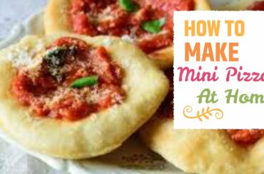 How to Make Mini Pizza at Home - Southern Italy Recipe - Dinner With Friends