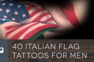 40 Italian Flag Tattoos For Men