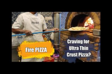 Craving for Ultra Thin Crust pizza ? | Brik Oven | Church Street | Bangalore | Pizza Vlog | Sanjayy