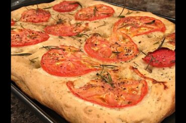 Tomato Rosemary Focaccia Recipe • Ancient Italian Bread - Episode #68