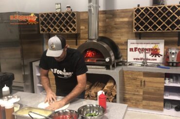 Wood Fired Cheese Pizza by ilFornino New York