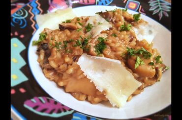 Mushroom Risotto Recipe • A Great Italian Dish! - Episode #116
