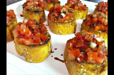 Italian Style Bruschetta Recipe • Fresh & Amazing Antipasto! - Episode #33