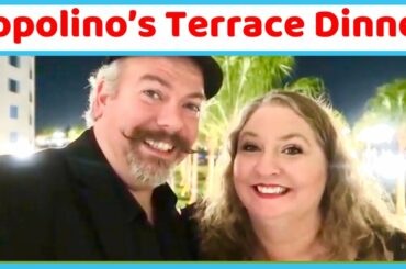 Topolino's  Terrace Dinner Date at Disney's Riviera Resort Opening Day