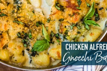 Chicken Alfredo Gnocchi!