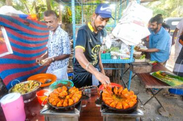 Indian Street Food in Kerala - HOT MUSSELS MASALA + Chili Soda!! | Kannur, India!
