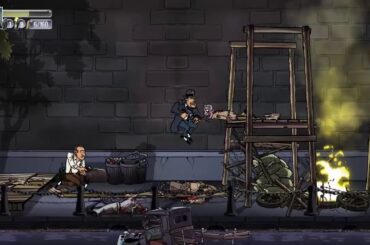 Fire arms, extreme violence, and Italian cuisine