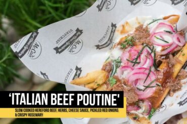 Topped Chip Recipes: Cheeky Italian's Italian Beef Poutine