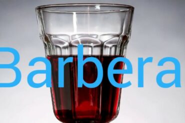 How to pronounce barbera.  Wine terminology.