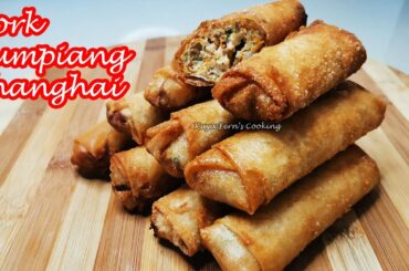 EASY AND YUMMY PORK LUMPIANG SHANGHAI RECIPE!!!
