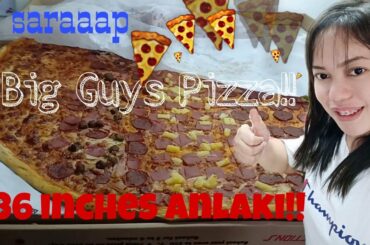 Big Guys Pizza 36 inches | Jenny Rose Diola