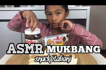 ASMR (ITA) SNACK ITALIANI (ITALIAN SNACK || EATING SOUNDS) || RHAFFY LOVE