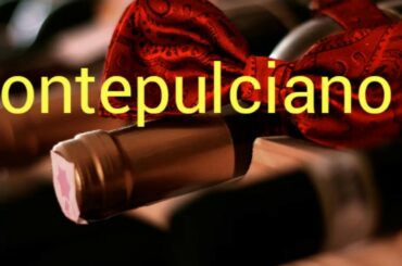 How to pronounce montepulciano.  Wine terminology.