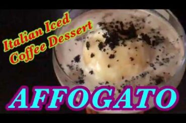 Affogato | Italian Ice Cream Dessert | Espresso | Vanilla Ice Cream | Quick and Easy Recipe | Coffee