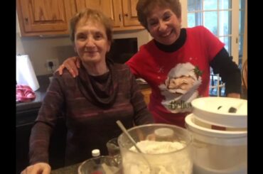 Making Christmas Cookies Italian Style