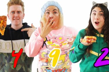 COOKING WITH ONLY 1 NUMBER CHALLENGE!