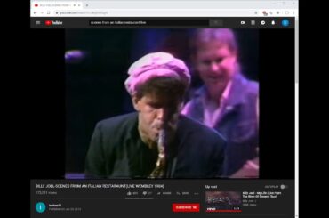 Billy Joel - Scenes from an Italian Restaurant (cover)