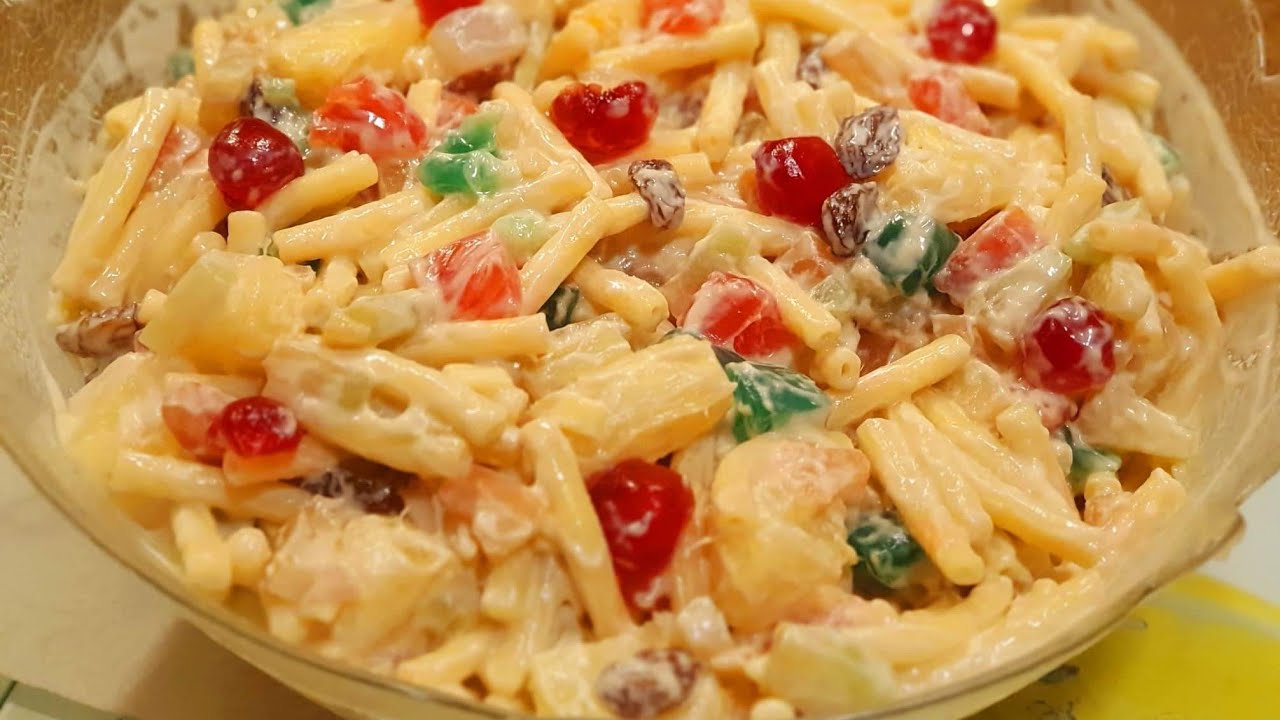 Sweet Macaroni Salad / Macaroni Salad / Sweet Macaroni Fruit Salad Sweet Macaroni Salad / Macaroni Salad / Sweet Macaroni Fruit Salad