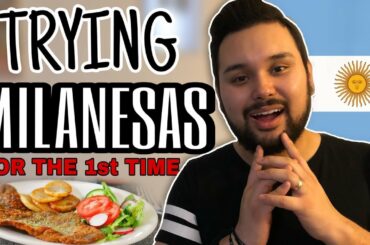 EATING ARGENTINIAN MILANESAS 🇦🇷