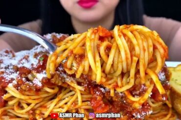 (REVERSED ASMR Food) MOUTHWATERING SPAGHETTI