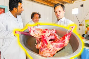 Most UNIQUE Food in Iran - MASSIVE 60KG Lamb RICE Platter + AMAZING Village Cooking FEAST!!!